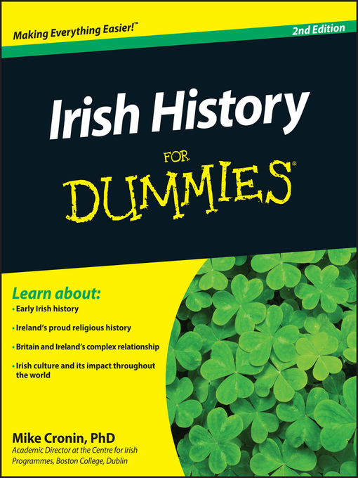 Title details for Irish History For Dummies by Mike Cronin - Available